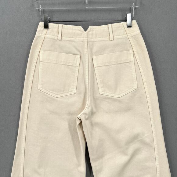 APIECE APART Meridian Jean Womens 27 Ecru High Rise Barrel Balloon Baggie NEW - Picture 5 of 16